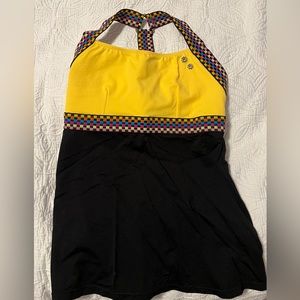 Nina Bucci Brazilian activewear top, sz S